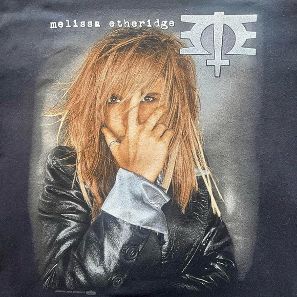 90s Melissa Etheridge Your Little Secret 1996 Tour Tee Single Stitch 25x28 XXL - Picture 3 of 8